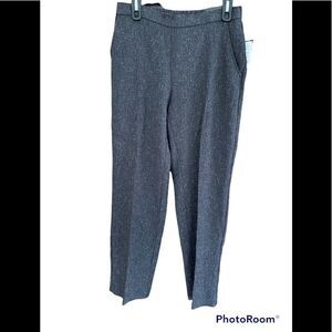 NEW with tags Briggs charcoal gray Comfort Elastic waistband pants, size 8P
